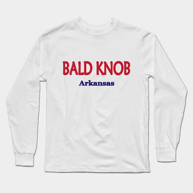 Bald Knob, Arkansas Long Sleeve T-Shirt by PSCSCo